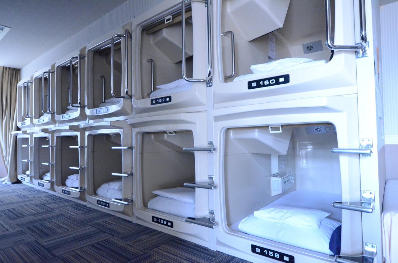 Kumamoto Capsule Hotel Екстер'єр фото